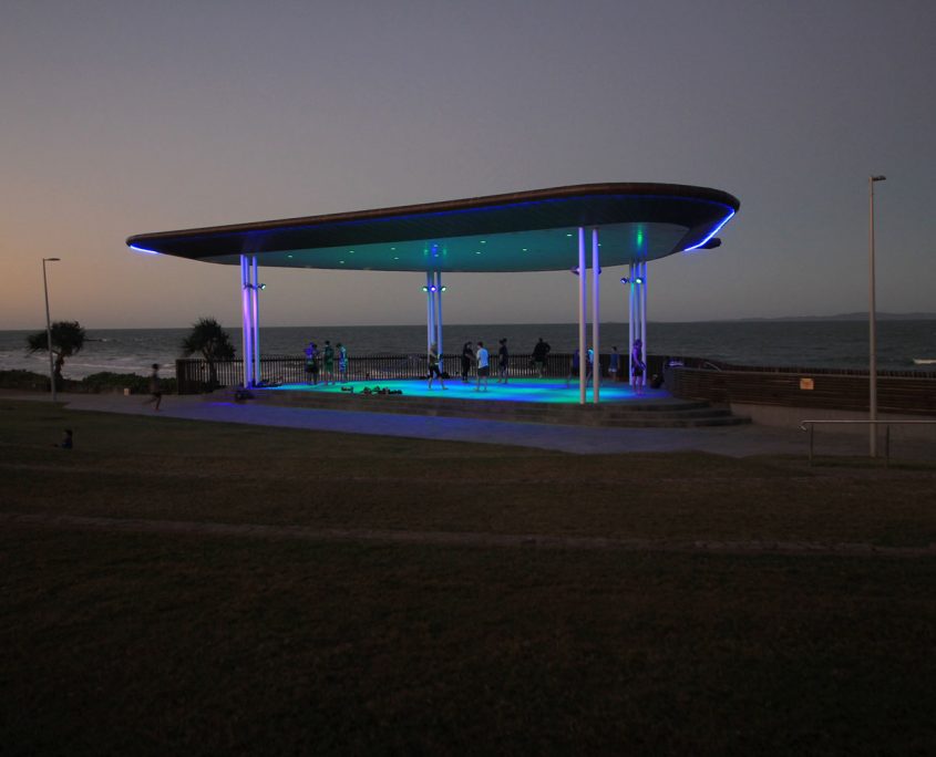IMG_7905 Yeppoon Beachfront Amphitheatre Theatre LED Display Lighting